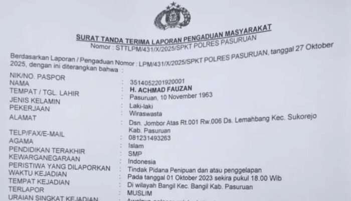 MEMALUKAN! Panggung Perayaan Berujung Laporan Polisi, Hak Juara Harus Dibayar