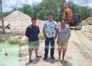 Cek Lapangan, Polsek Tambang Pastikan PT Desha Rafiqzy Tambang Miliki Izin Resmi